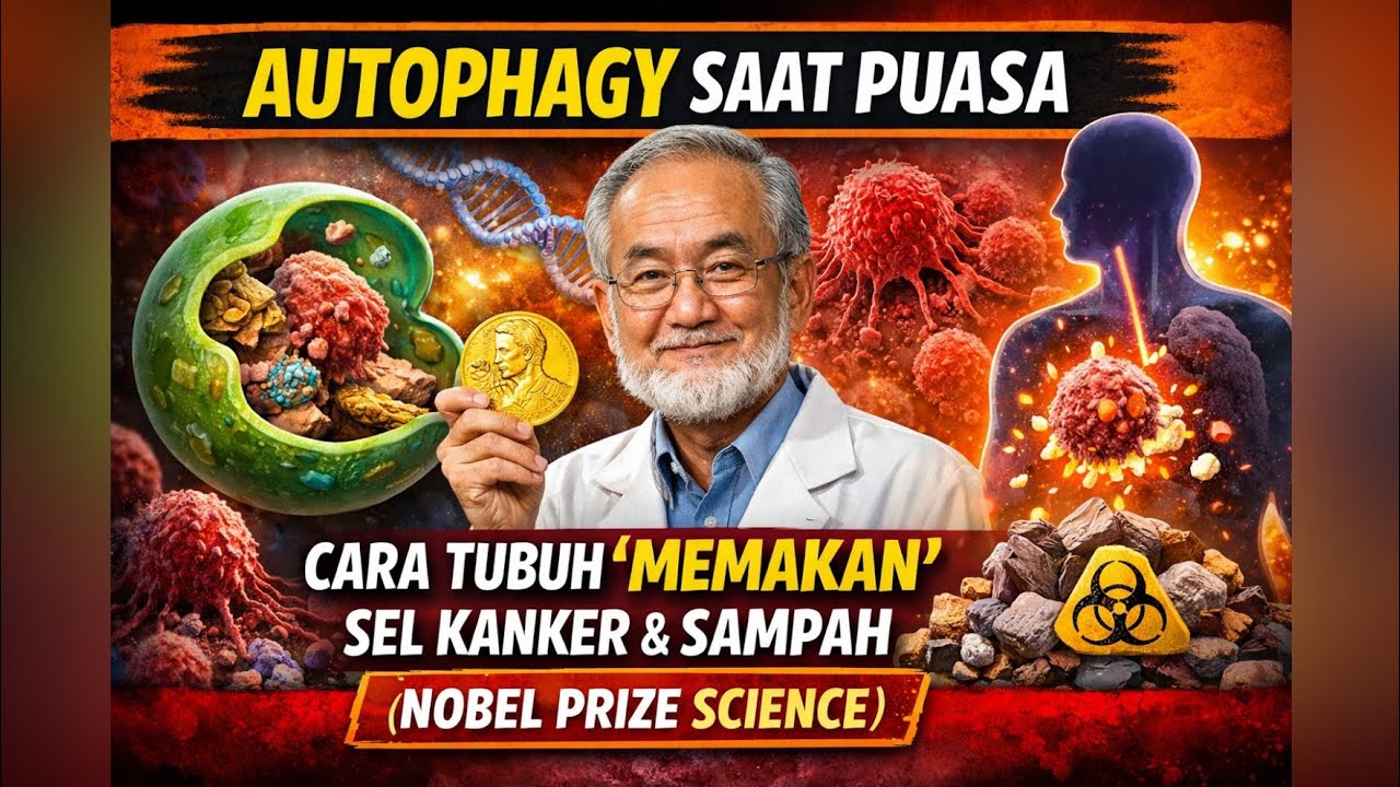 Autophagy Saat Puasa, Cara Tubuh 'Memakan' Sel Kanker & Sampah (Nobel Prize Science)