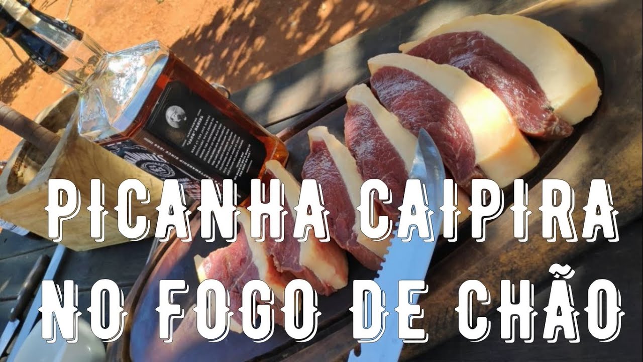 PICANHA NO FOGO DE CH&Atilde;O