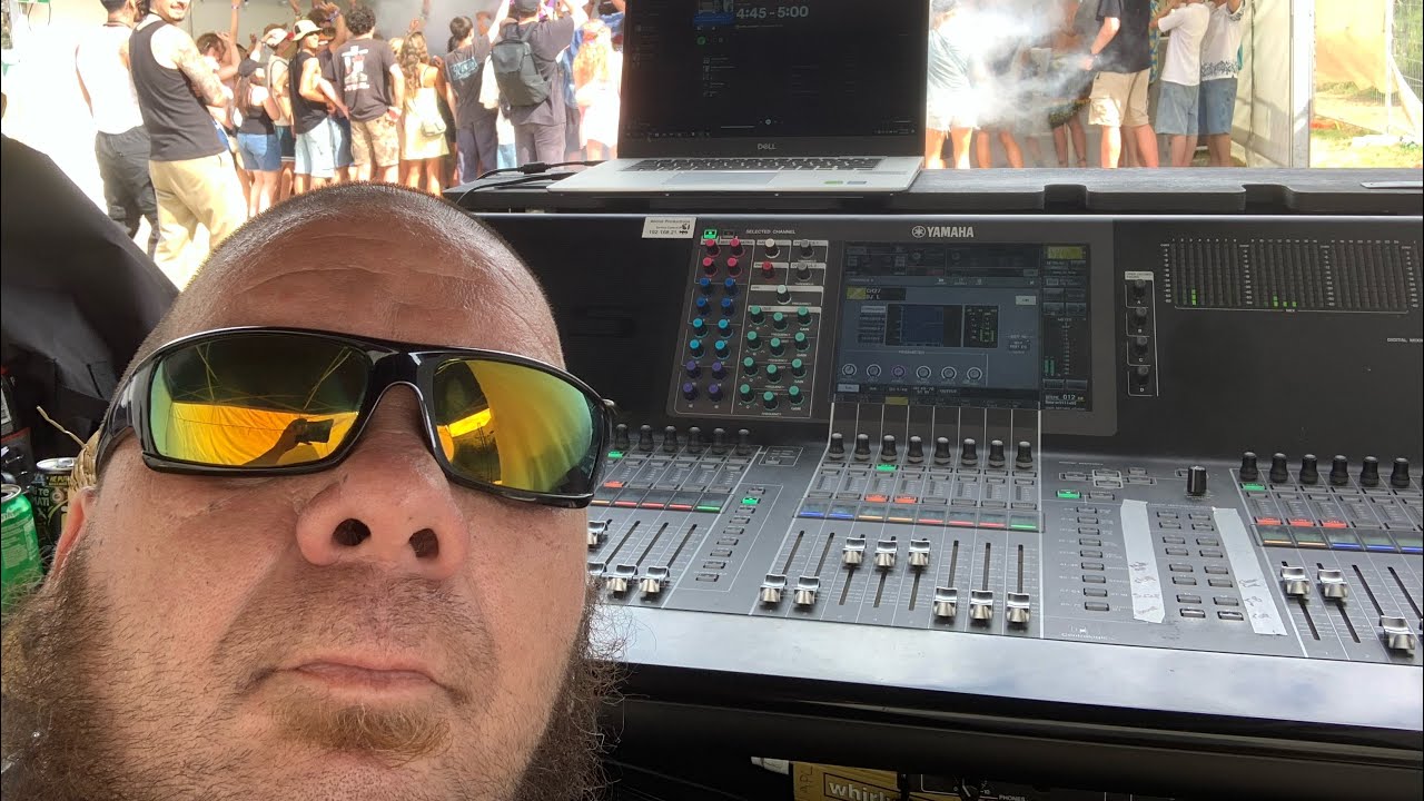 Soundsplash 2024 - 1st festival show with Yamaha CL5 and JBL Vertec