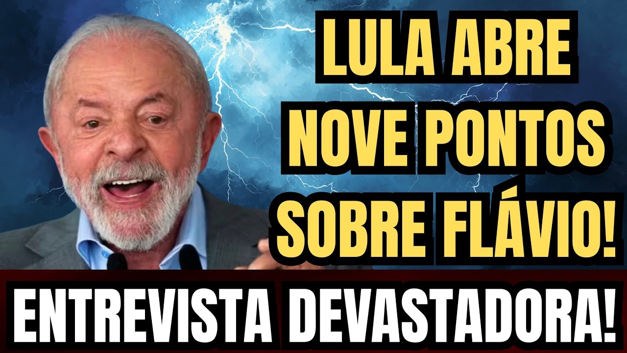 GRANDE DIA! 14/09! PESQUISA CNT &Eacute; DEVASTADORA PARA FL&Aacute;VIO! LULA D&Aacute; SHOW DE ASTRO EM ENTREVISTA!