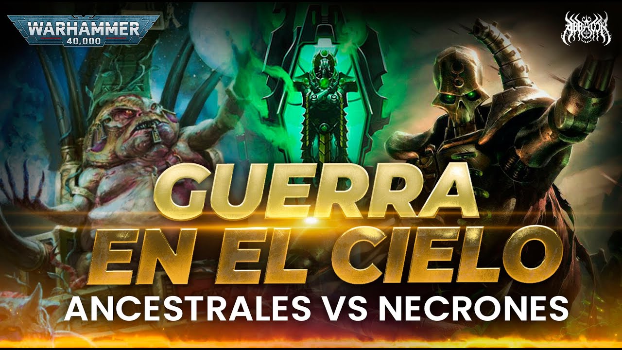 La GUERRA EN EL CIELO | Ancestrales vs Necrones | W40k EPIC SONG 2025