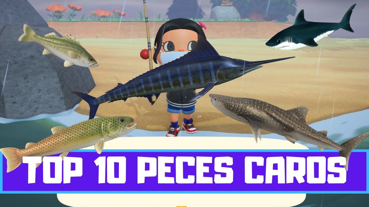 TOP 10 de PECES más CAROS en Animal Crossing New Horizons | CobayasGamer