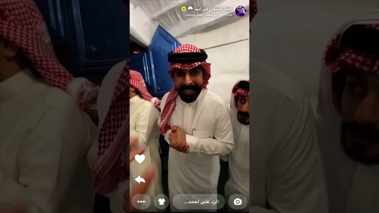 سنابات أحمد حنيف في أفتتاح بيت ال خماش١٣يوليو