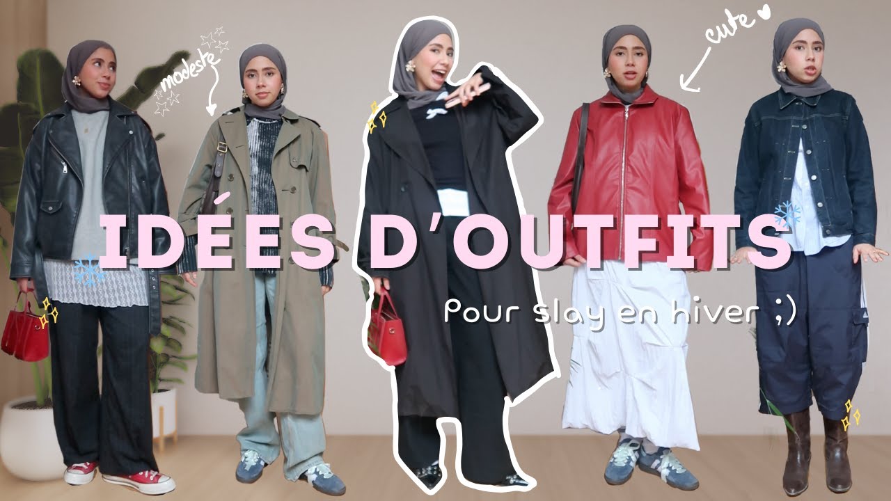 COMMENT SLAY MÊME SOUS -4° ? ❄️💋(Idées de tenues pour l’hiver) | Léa Myriam