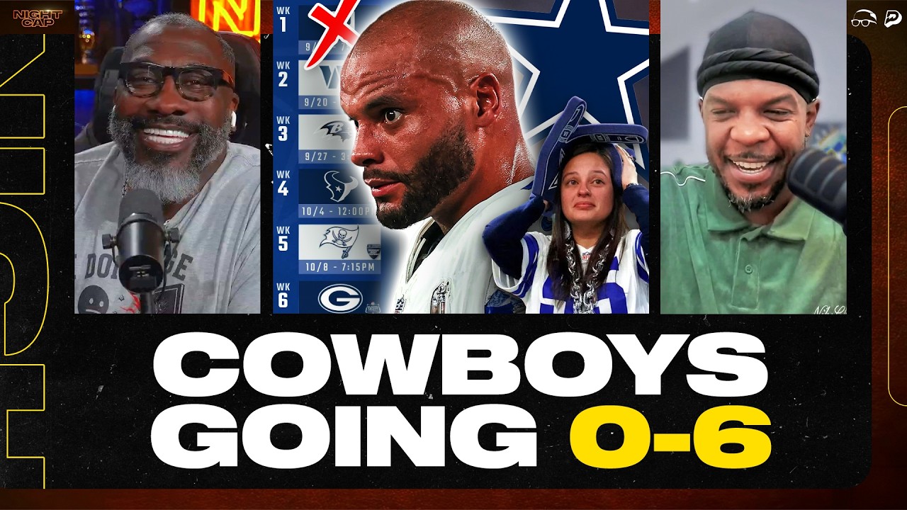 Unc и Ocho ВЫСМЕИВАЮТ Iso Joe, который ЗАЩИЩАЕТ Dak и Cowboys от их прогноза 0-6! | Nightcap