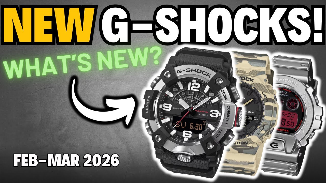 НОВЫЕ G-SHOC 2026! | ЧТО НОВОГО?