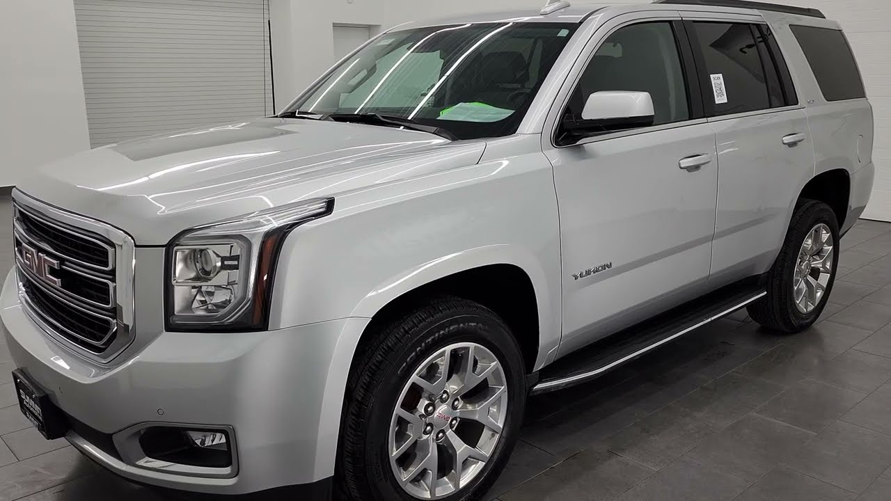 2020 GMC YUKON SLT QUADS THIRD NAV MOON QUICKSILVER 4K WALKAROUND 13448Z SOLD!