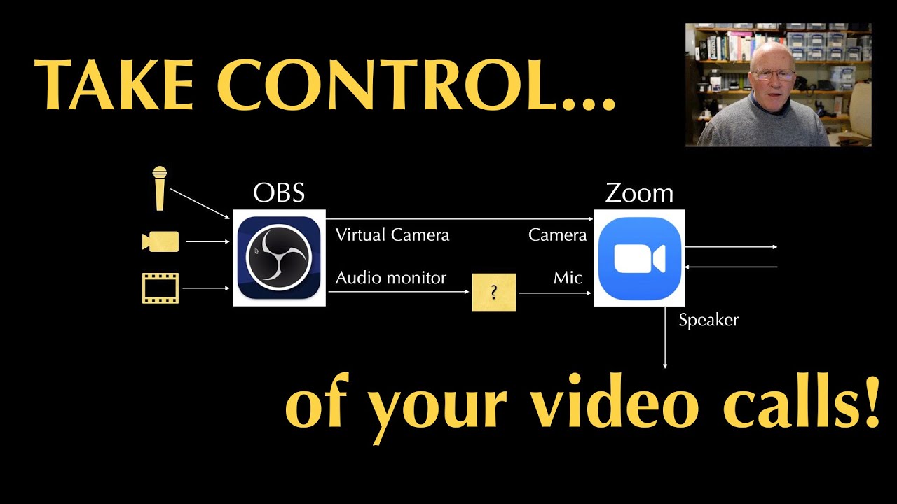 Take control of your video calls: Using OBS & BlackHole to stream mixed media on Zoom & Teams.