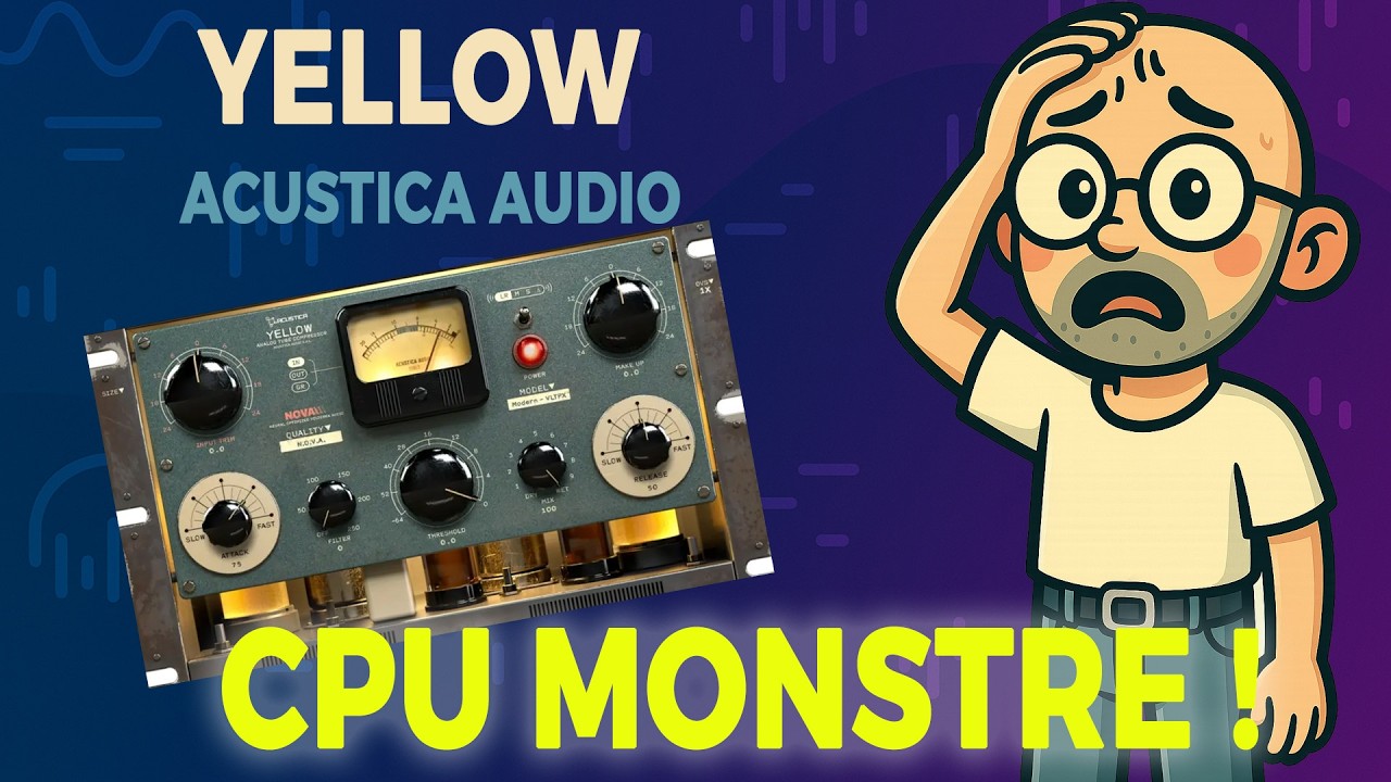 Yellow Acustica Audio – Compresseur Vari-Mu neural… révolution ou gadget ?