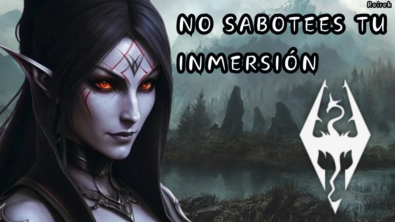 No sabotees tu inmersión en The Elder Scrolls - Charla con Roirek #morrowind #oblivion #skyrim