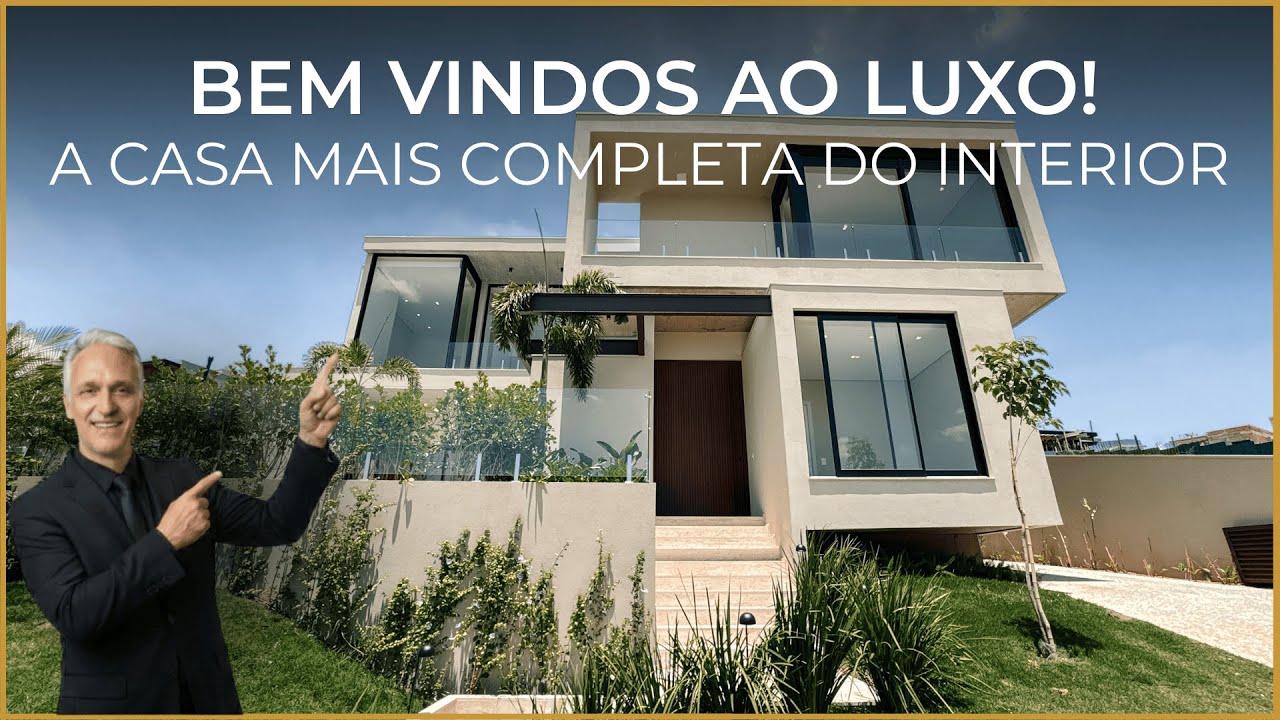 Por que essa casa virou referência de luxo no interior?