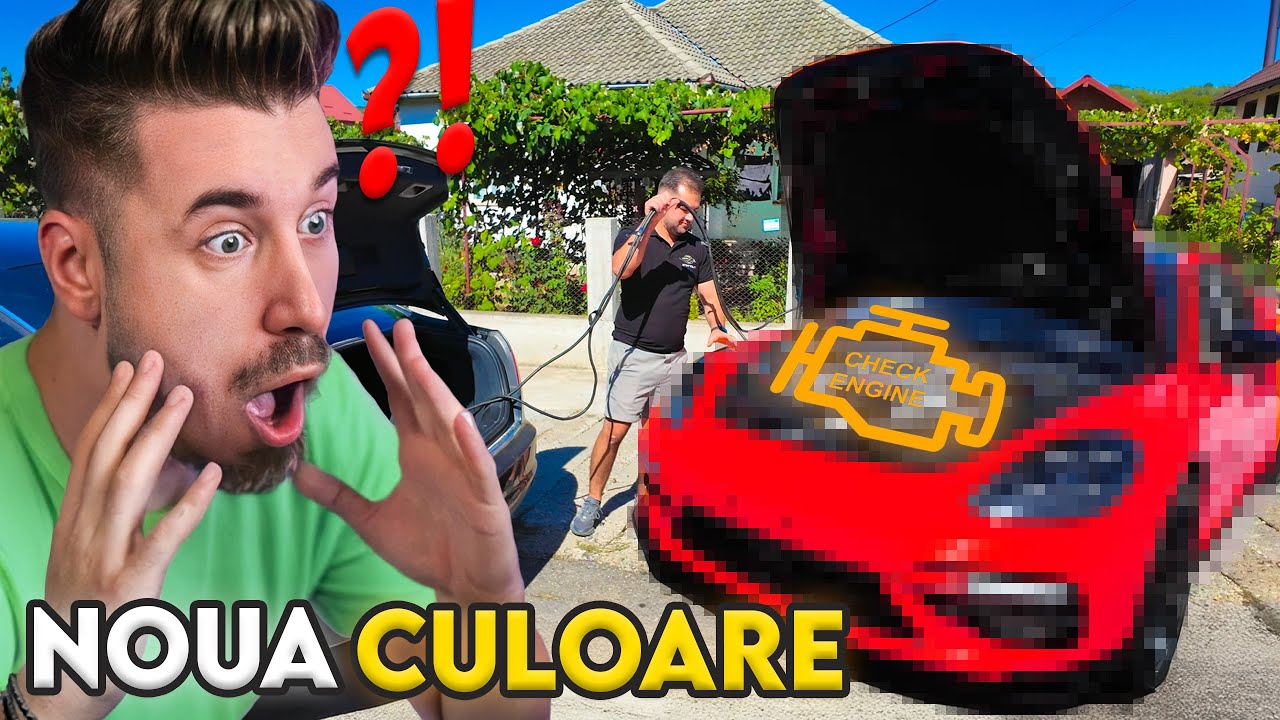 Am luat PORSCHE-UL deja STRICAT de la colantat !😠