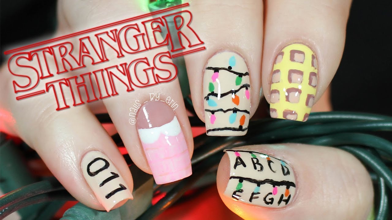 Stranger Things Nails | NailsByErin