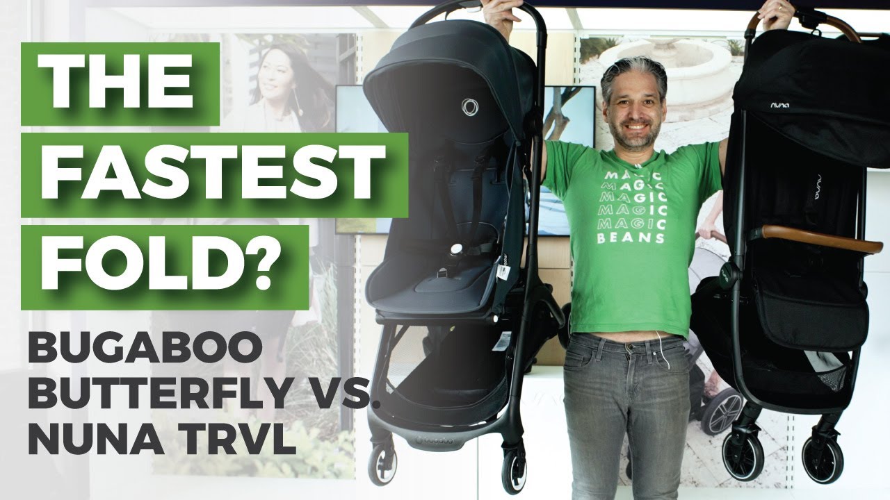 Bugaboo Butterfly vs. Nuna TRVL Comparison | Lightweight Travel Strollers | Magic Beans Reviews