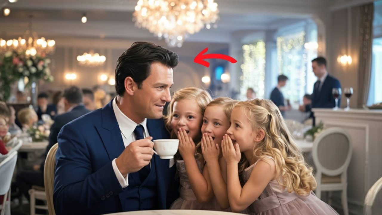 „Pravi se da si naš otac“ — prošaptale su trojke milijunašu. Cijeli restoran se ukočio!