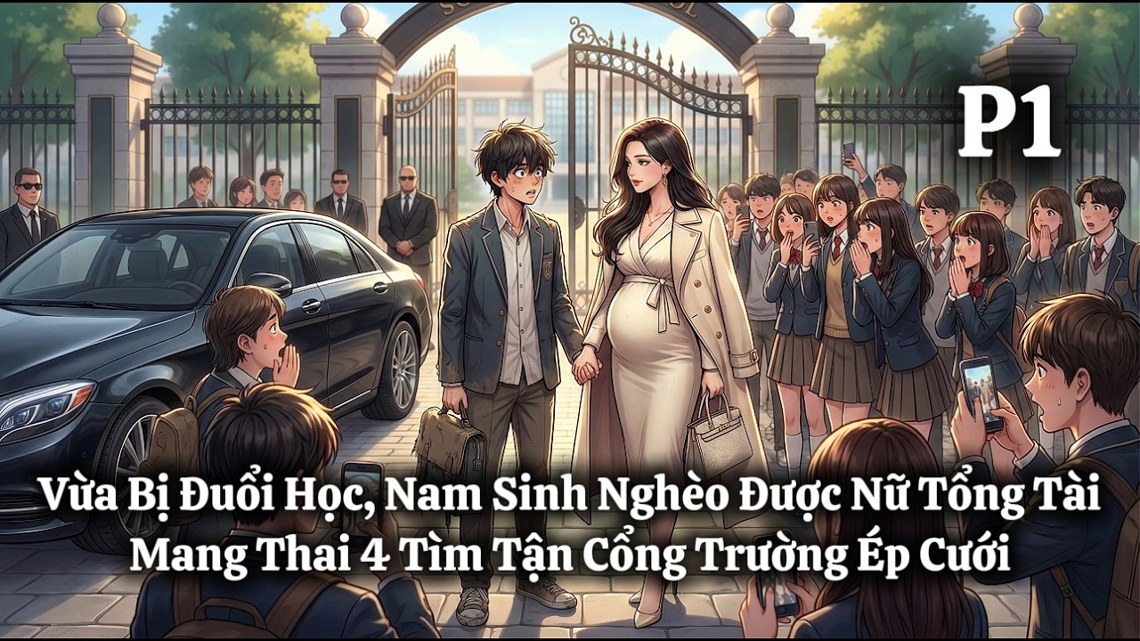Vừa Bị Đuổi Học, Nam Sinh Nghèo Được Nữ Tổng Tài Mang Thai 4 Tìm Tận Cổng Trường Ép Cưới | P1