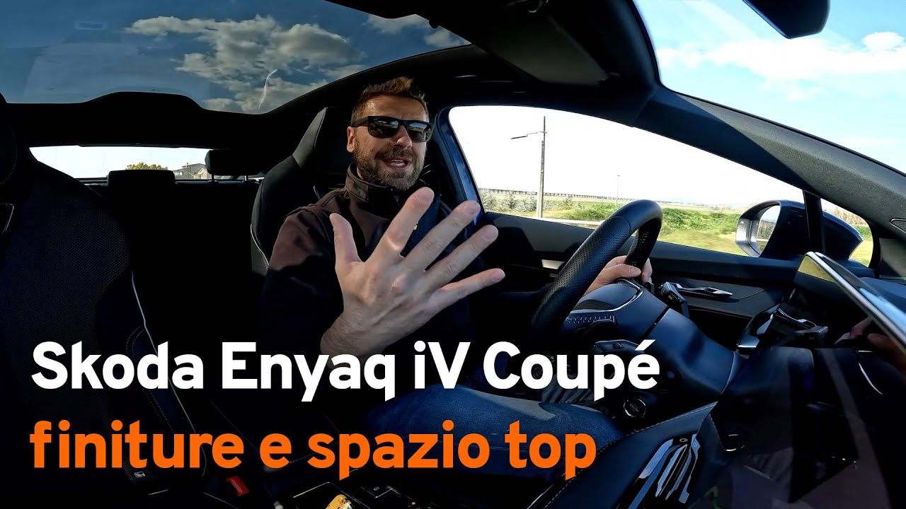 Skoda Enyaq Coupè iV 🚙 Se non la provi non ci CREDI! 🤩