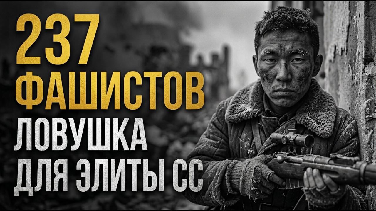 ОН ВЫРЕЗАЛ 237 ФАШИСТОВ. Гениальная хитрость снайпера-нанайца, от которой немцы седели.