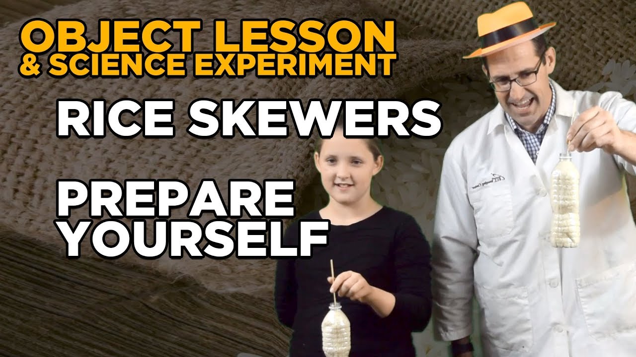 Prepare Your Heart | Rice, Skewers and Bottles