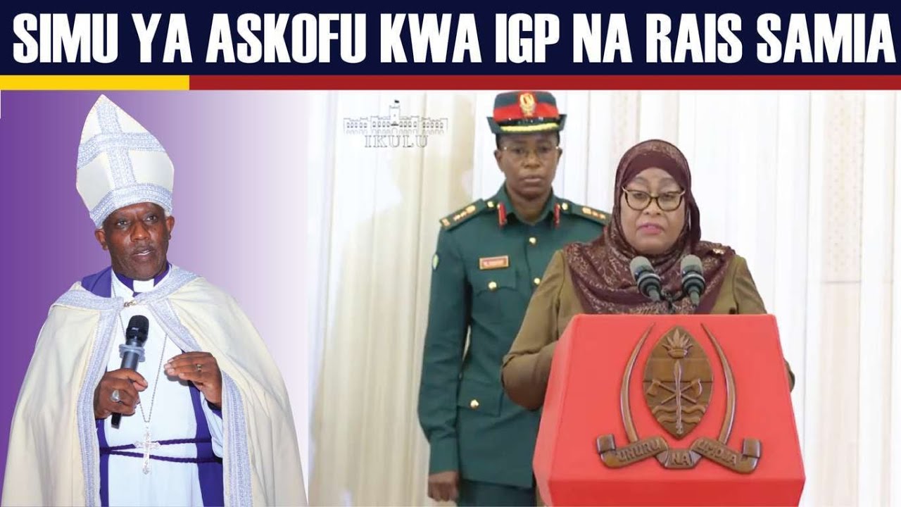 MAUAJI YA KINYAMA YA MAGRETH, ASKOFU LAISER AAPA KUMPIGIA IGP NA RAIS SAMIA MBELE YA WAOMBOLEZAJI,