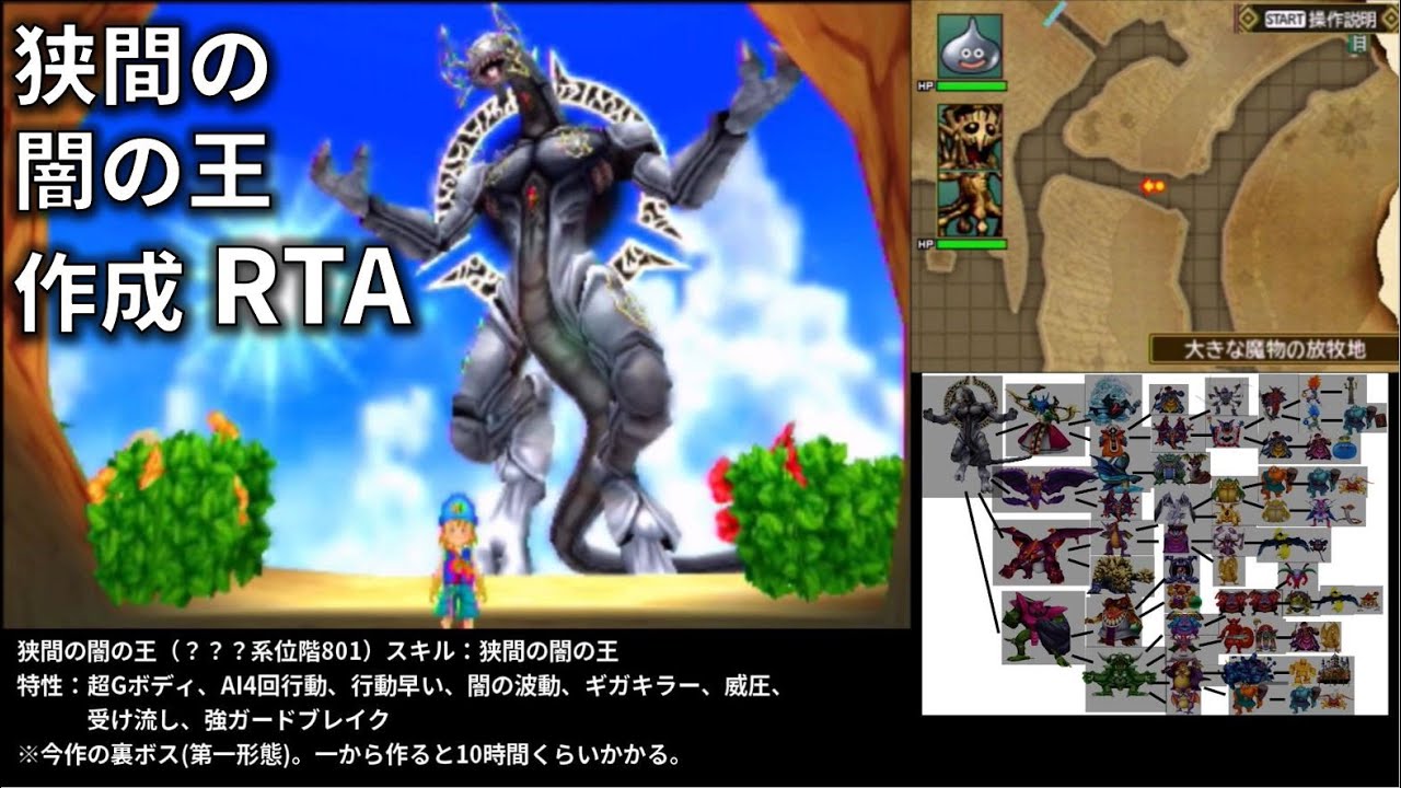イルルカ3D 狭間の闇の王作成RTA 10時間以内挑戦