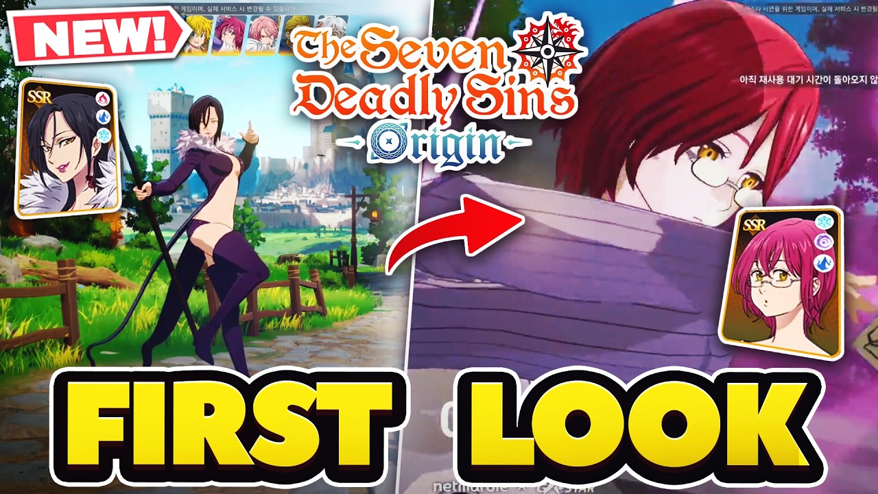 FIRST LOOK AT MERLIN & GOWTHER GAMEPLAY! I NEED THEM NOW! | 7DS: Origin