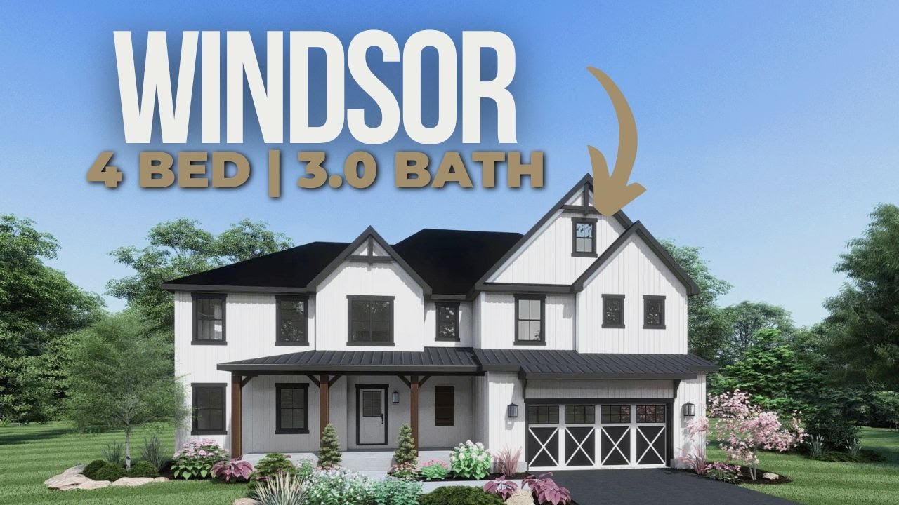 Windsor 3D Model Home Tour | 4 Bed | 3 Bath | 3383 Sq.Ft. (Shown with Opt. Features)