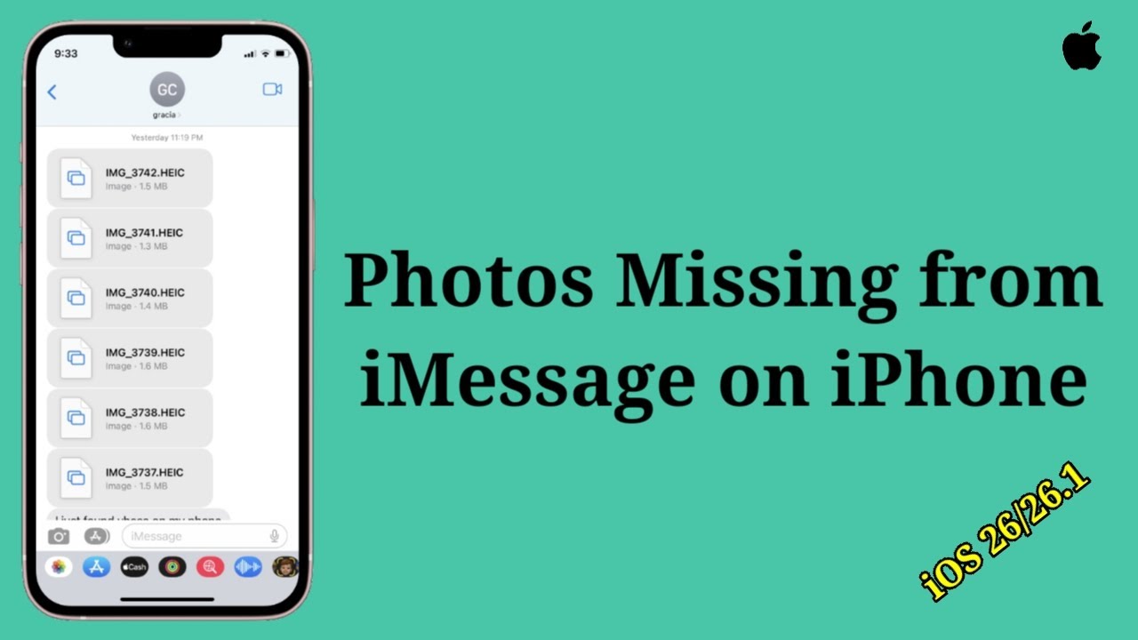В iOS 26.2 фотографии отсутствуют в iMessage на iPhone (исправлено — 2025 г.)