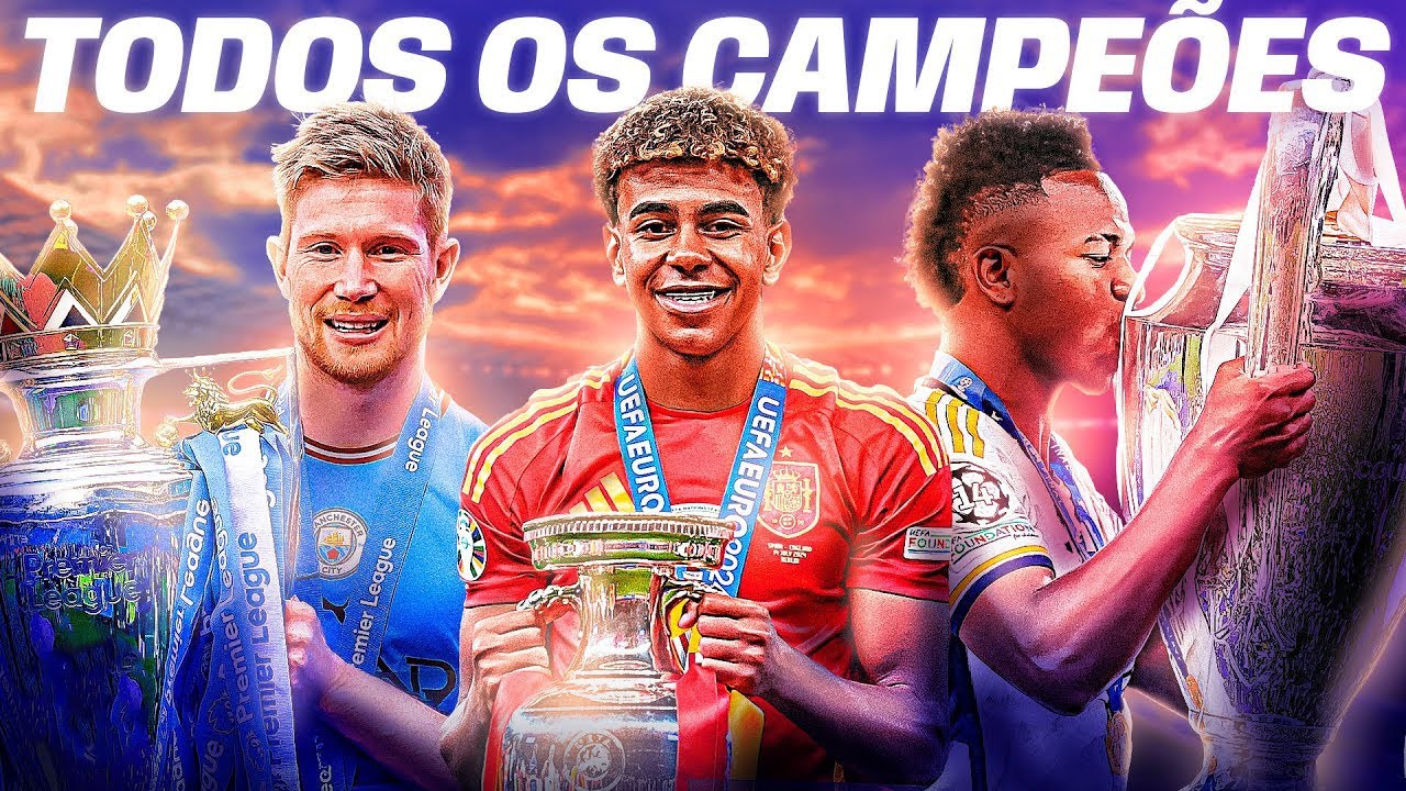 Todos os CAMPEÕES da temporada 2023/24 🏆