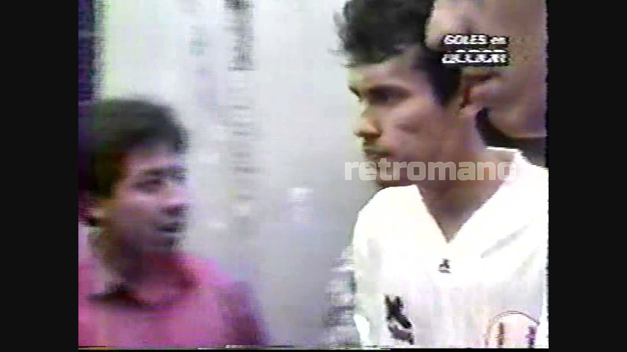 Antes y Después del Clásico U vs Alianza por la Punta del Torneo Peruano de 1993 Victoria Crema