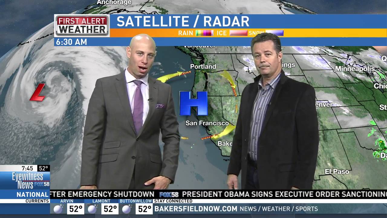 'Mystery Diners' host Charles Stiles does the weather