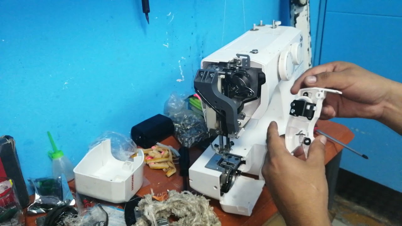 LIMPIAR TENSIÓN DE MAQUINA JANOME