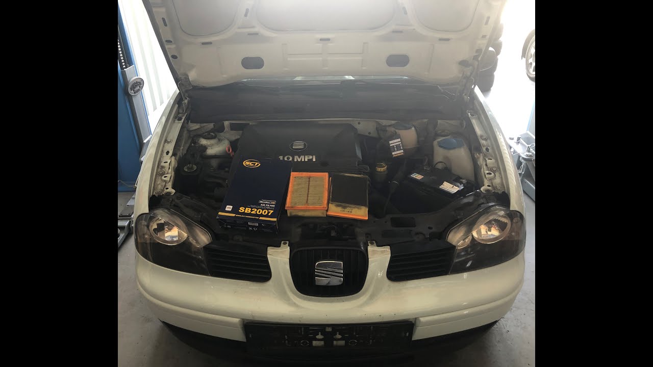 Seat Arosa 1,0 Luftfilter Wechsel // Seat Arosa 1.0 air filter change