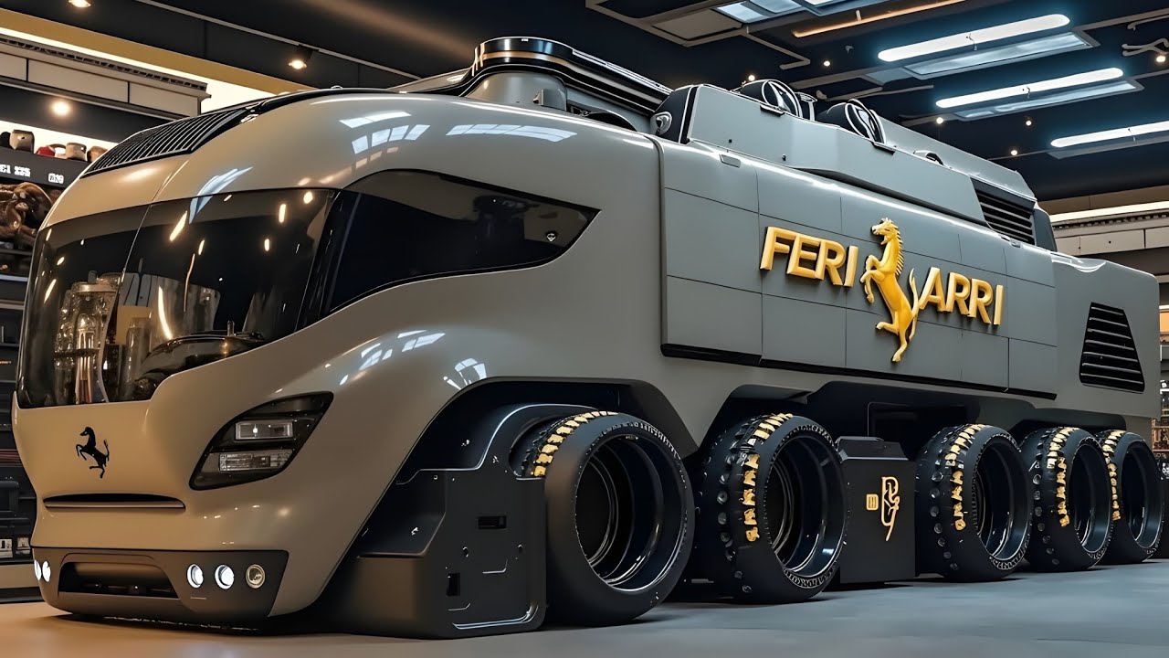 IL CAMPER FERRARI CHE UMILIA LE SUPER CAR | 2026 Ferrari Motorhome da 700 CV!