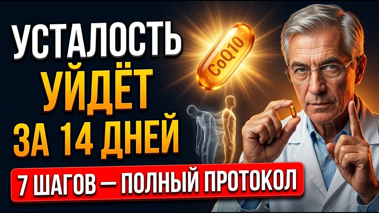 КАК вернуть ЭНЕРГИЮ без дорогих лекарств: протокол за 15 рублей | Усталость, которую не лечит отдых