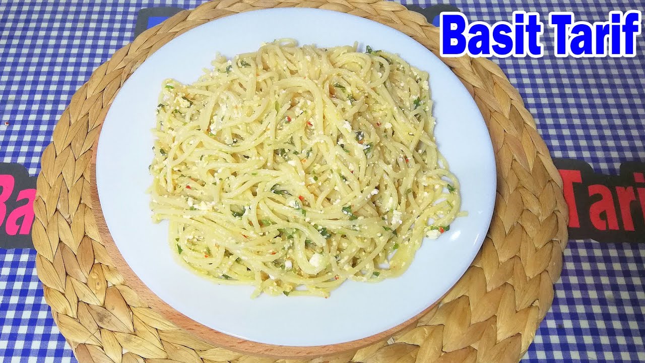 İtalyan Usulü Peynirli Spagetti Tarifi |Nefis Peynirli Spagetti Tarifi