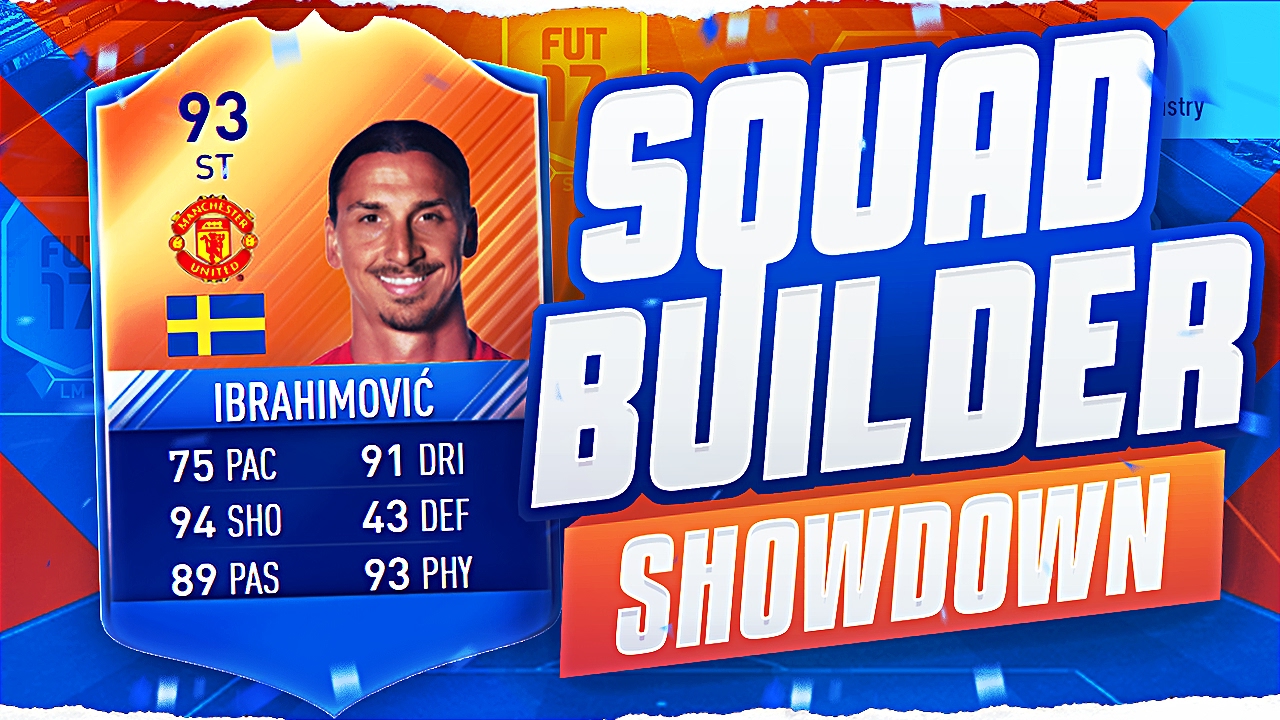 FIFA 17 SQUAD BUILDER SHOWDOWN!!! 93 RATED MOTM IBRAHIMOVIC!!