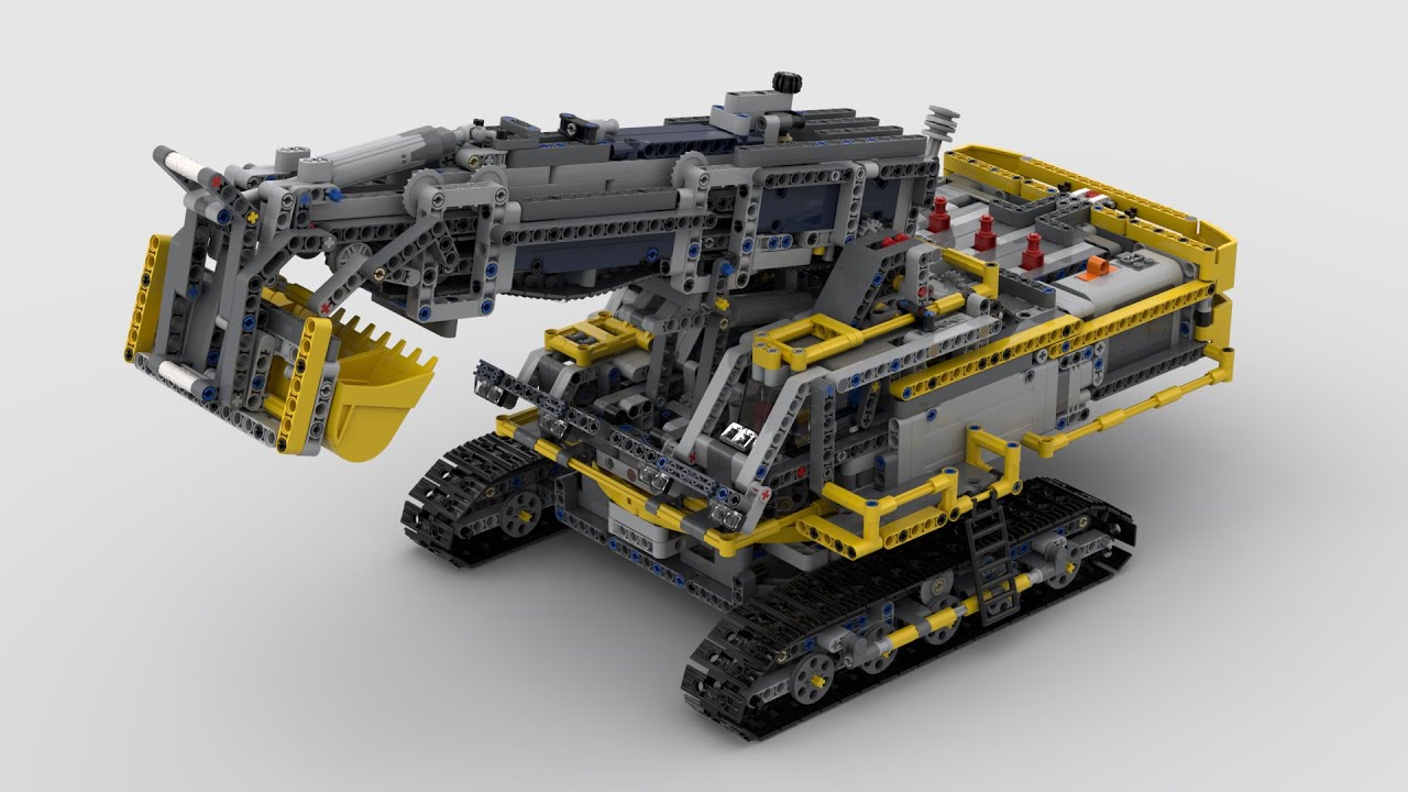 Telescopic Excavator (LEGO MOC)