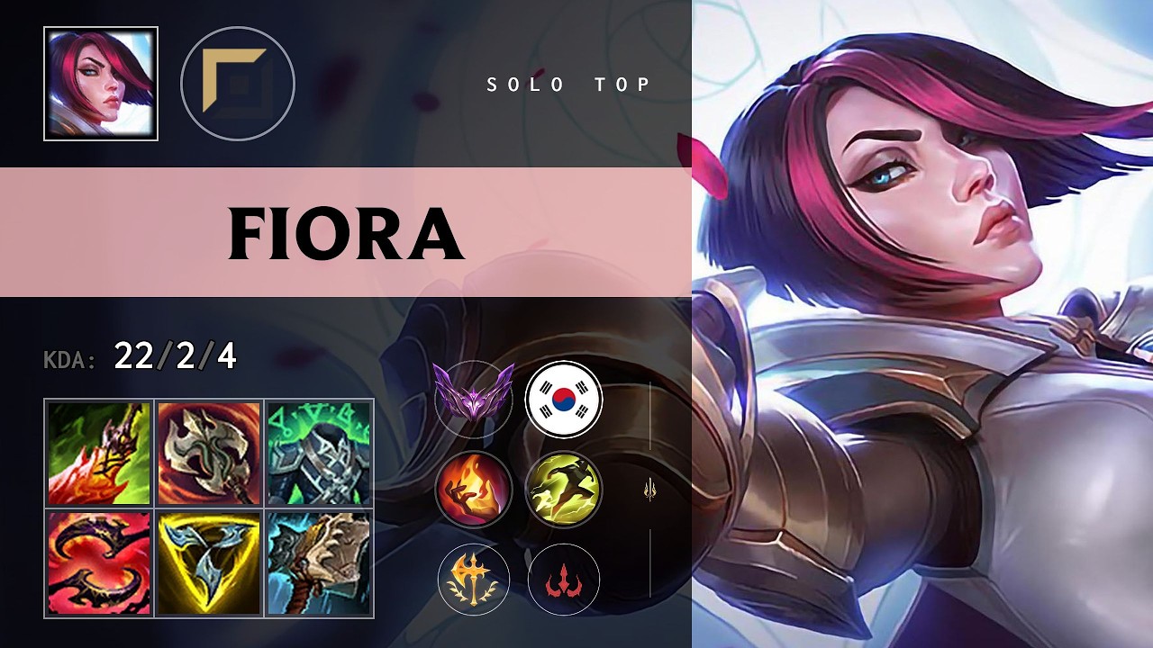 Fiora Top vs Dr. Mundo - KR Master Patch 26.16