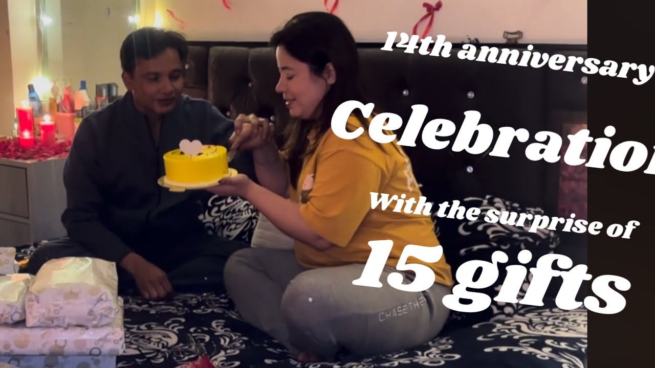 14th anniversary preparations 