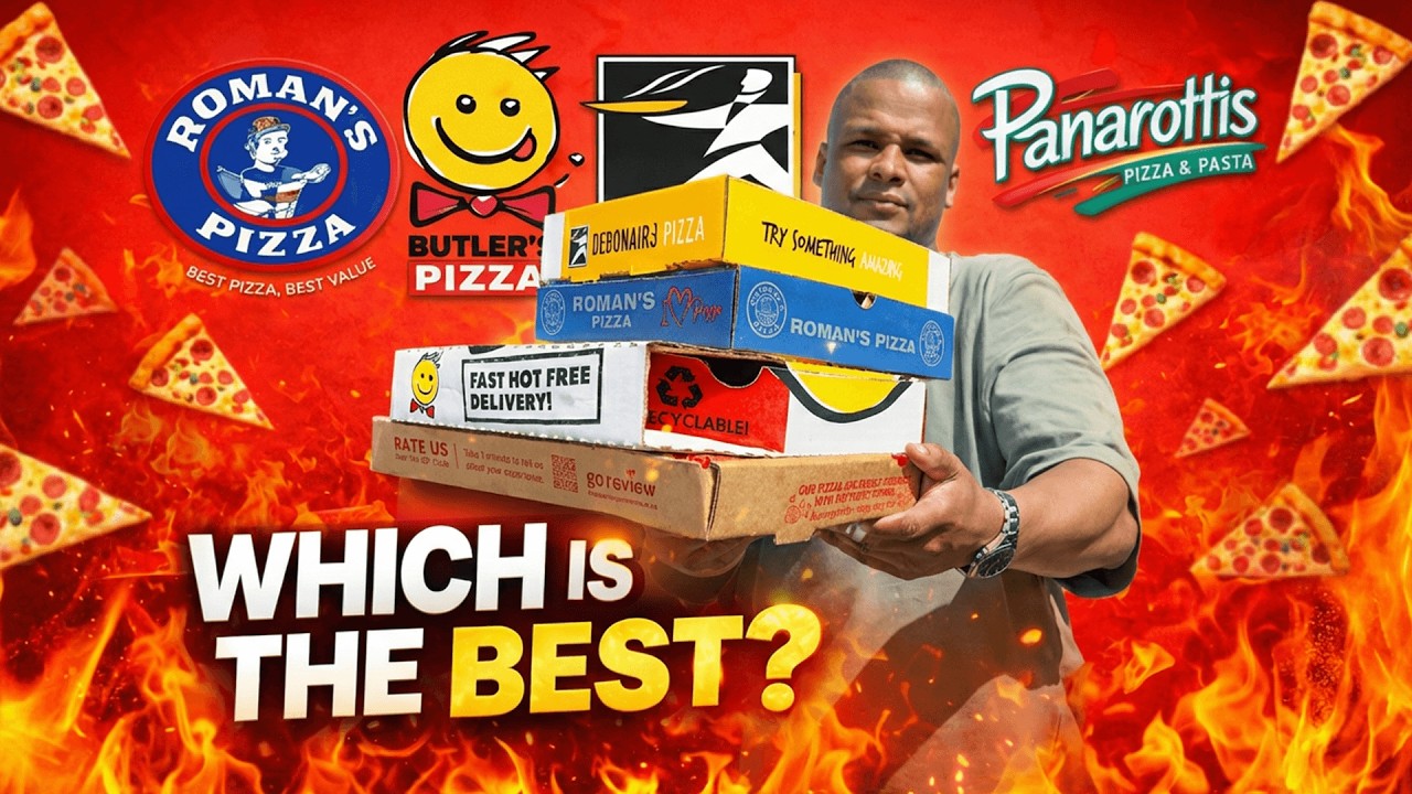 Who Has the Best Fast Food Pizza? Roman’s vs Debonair's vs Panarotti's vs Butler’s