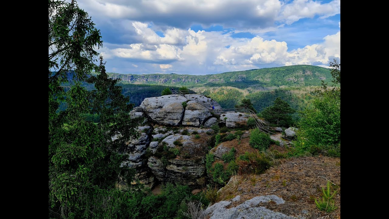 Kleiner und Gro&szlig;er Zschirnstein, Klopotsk&yacute; vodop&aacute;d, Zirkelstein a Kaiserkrone - Galbytour 2024