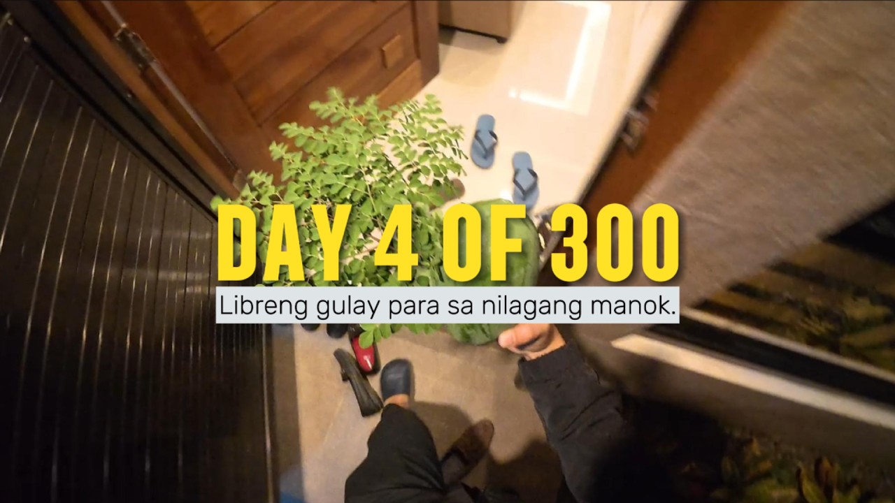 Day 4 of 300. Free Gulay para sa Ginataang Manok