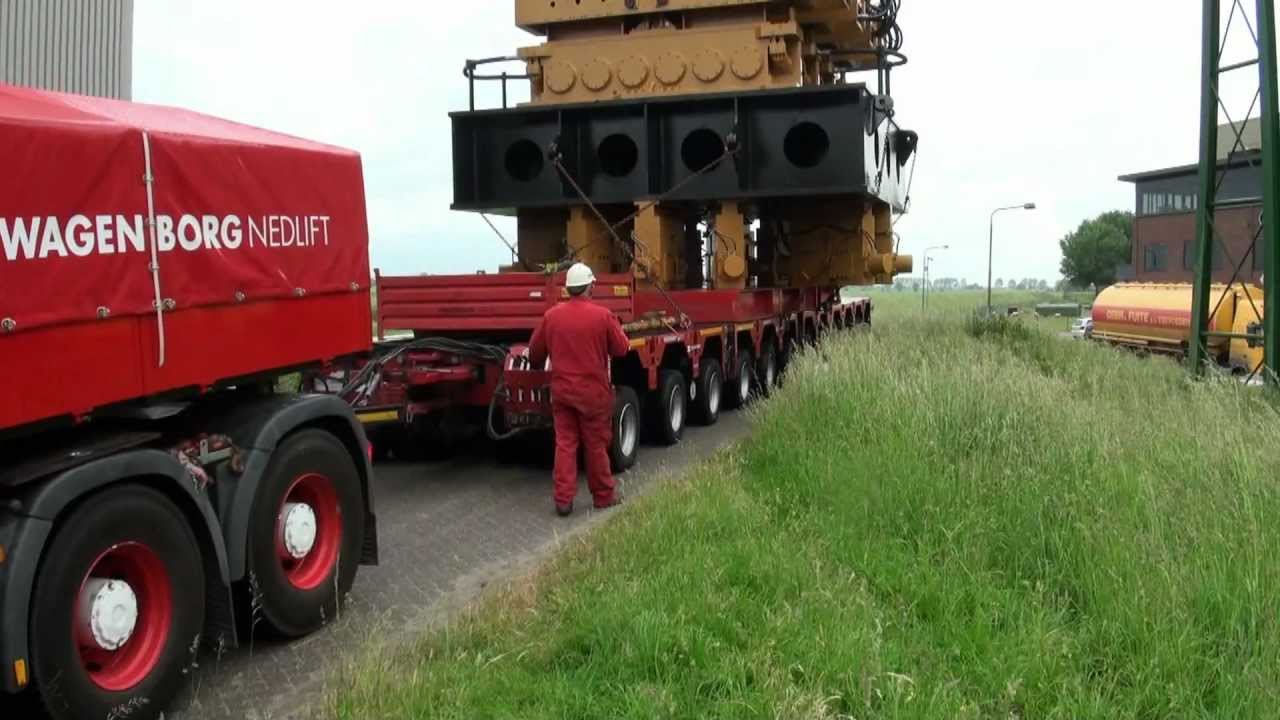 Zwaar Transport bij Breman-machinery