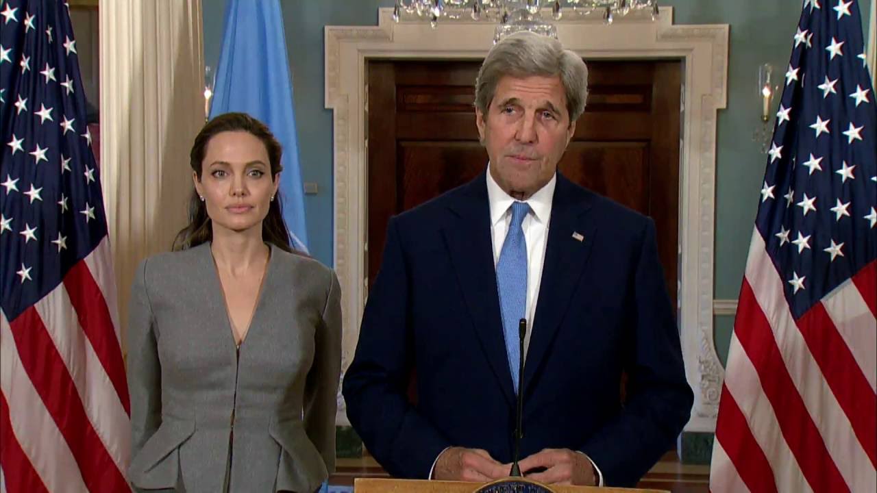Remarks with Angelina Jolie Pitt, Special Envoy for UN High Commissioner for Refugees