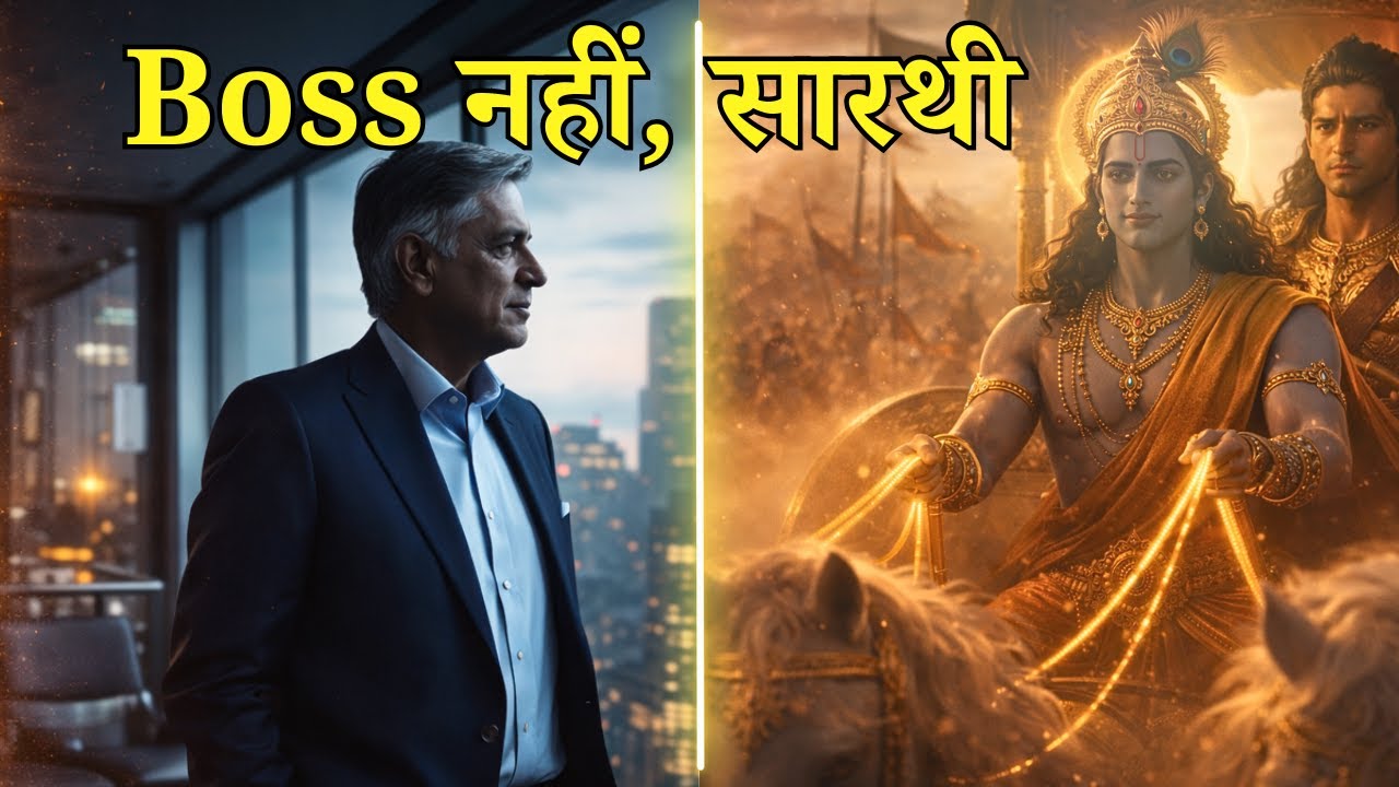 Boss नहीं, सारथी | Krishna का Leadership Secret