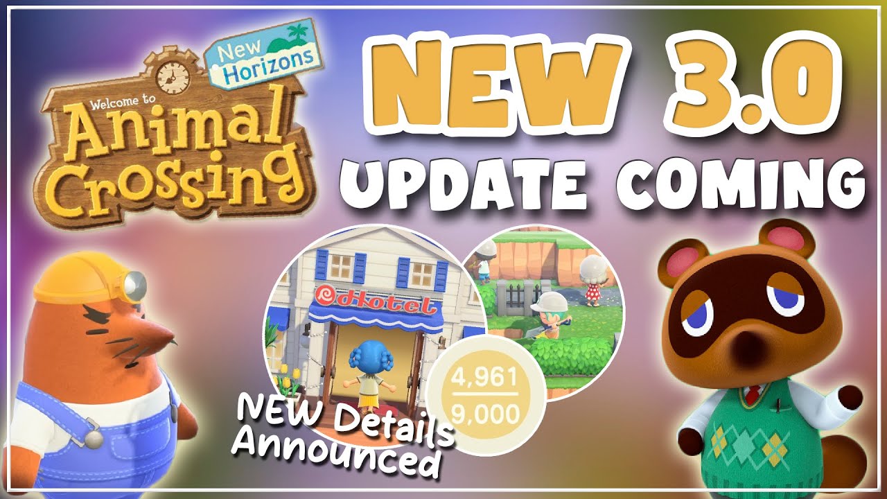 Обновление 3.0 для Animal Crossing New Horizons меня невероятно радует!