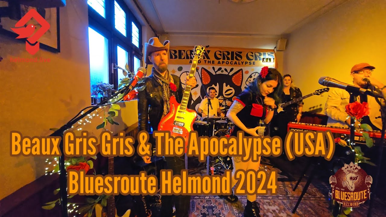 Beaux Gris Gris & The Apocalypse (USA) l Bluesroute Helmond 2024
