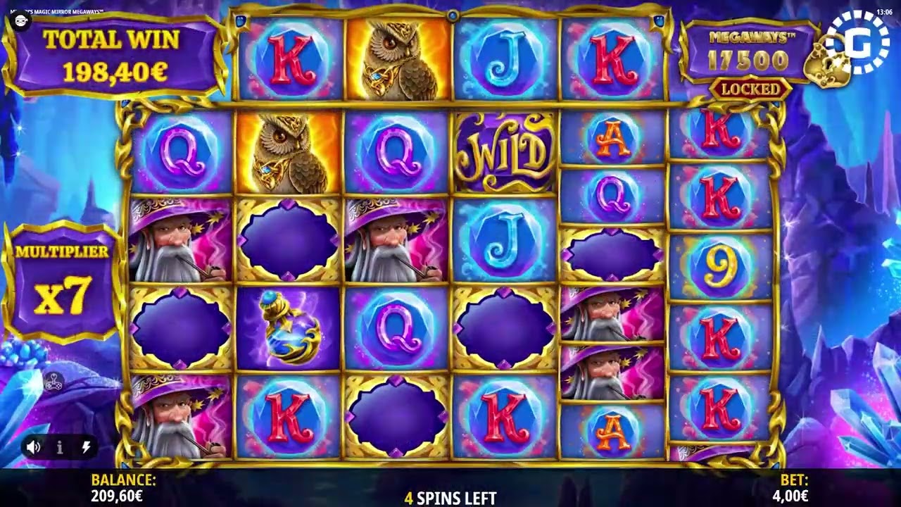 Merlin's Magic Mirror Megaways&trade; by iSoftBet Slot Features | GamblerID