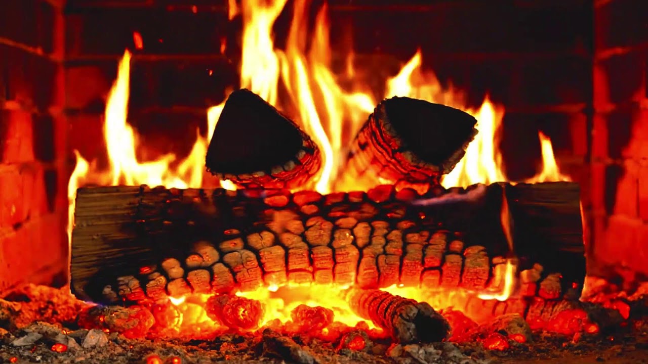 🔥 Cozy Fireplace Ambience for Deep Sleep | Relaxing Crackling Fire Sounds (4K)